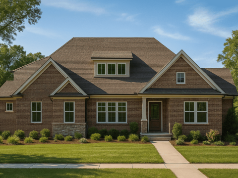 Craftsman Home Plan with Spacious Floor Designs and CAD Blueprints