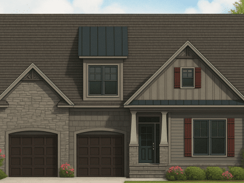 Craftsman Home Plan with Spacious Floor Plan & CAD Designs