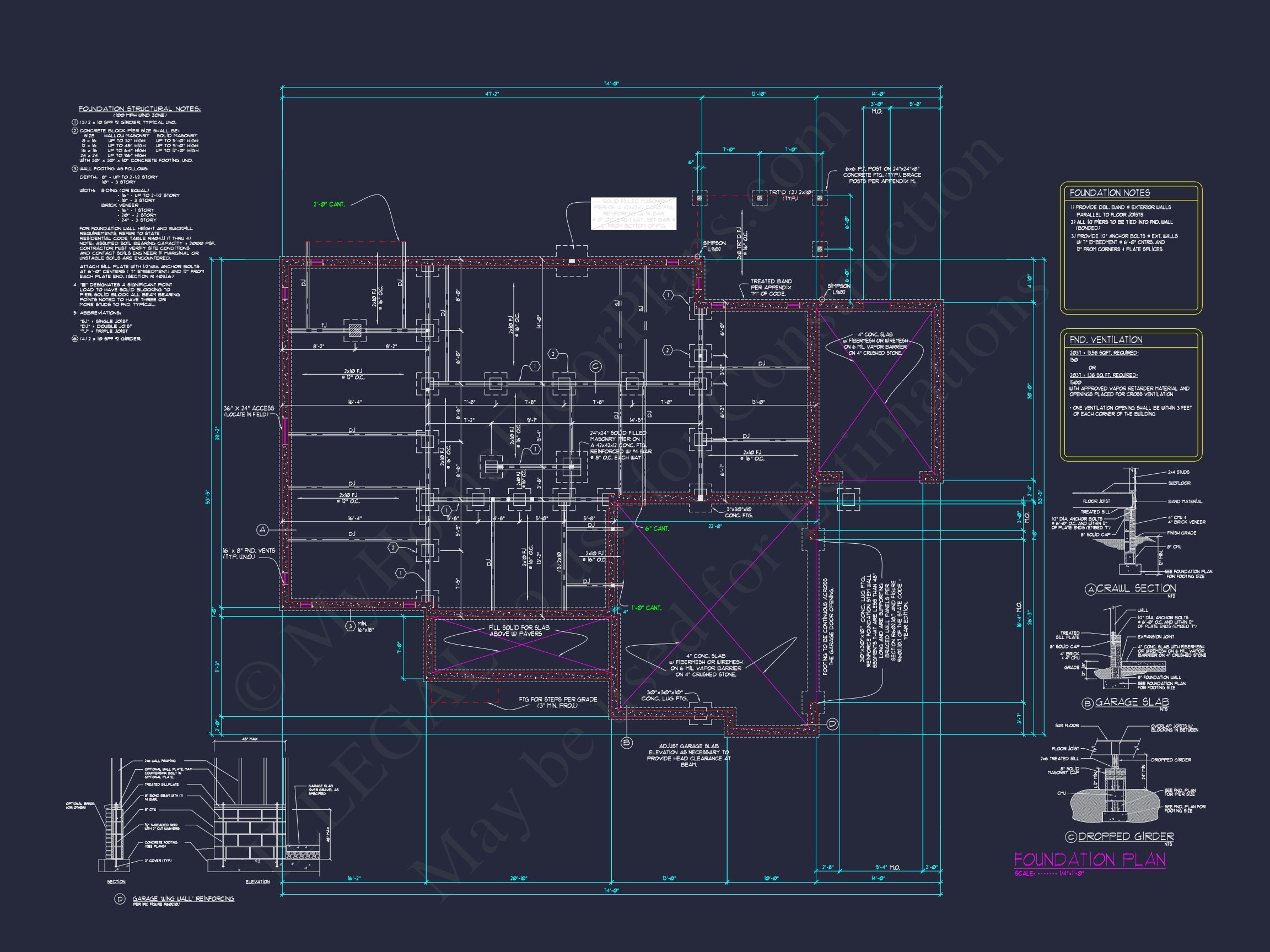 Custom 2-Story House Plan with Vaulted Ceilings & Screened Porch