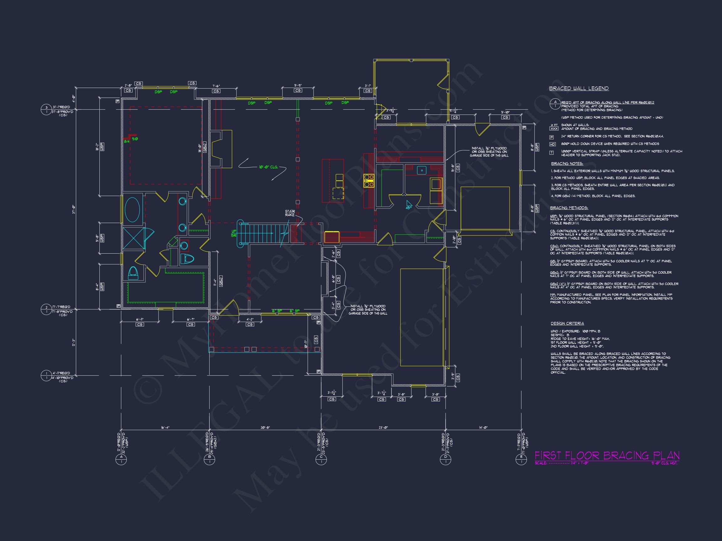 Custom 2-Story House Plan with Vaulted Ceilings & Screened Porch