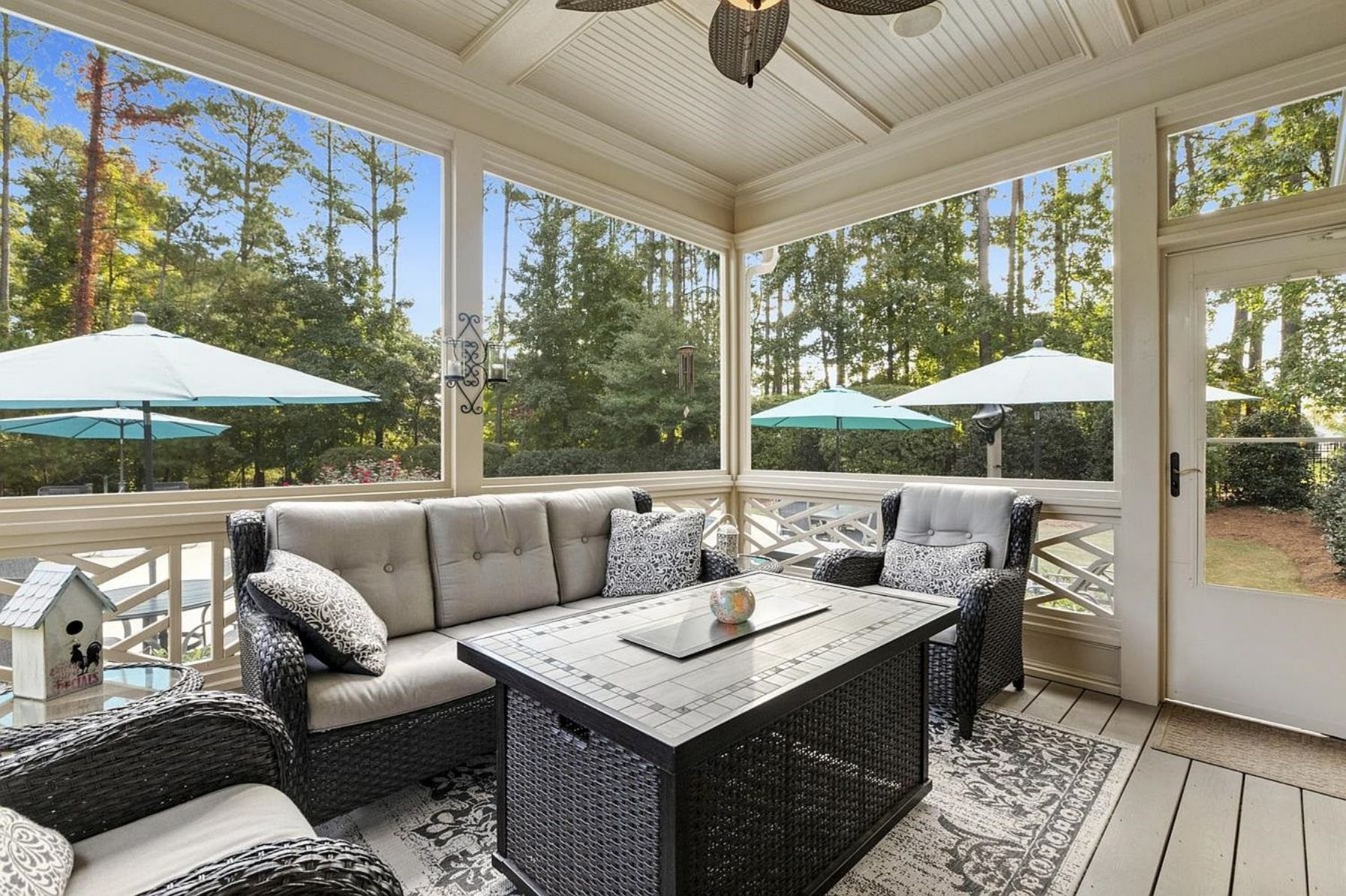 Custom 2-Story House Plan with Vaulted Ceilings & Screened Porch