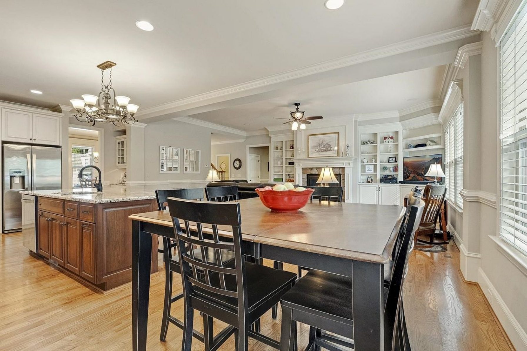 Custom 2-Story House Plan with Vaulted Ceilings & Screened Porch