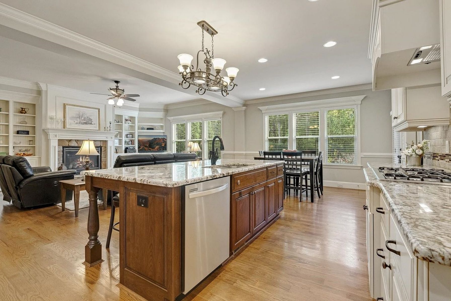 Custom 2-Story House Plan with Vaulted Ceilings & Screened Porch