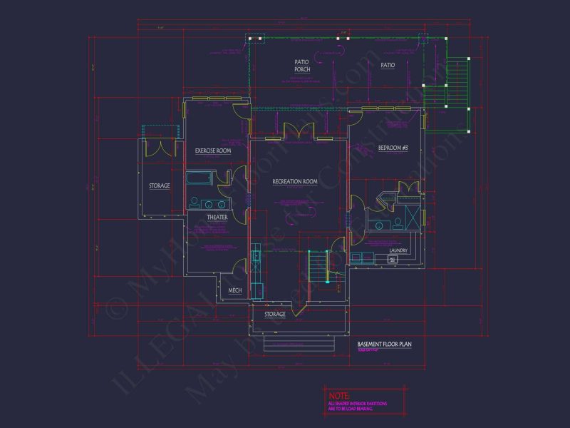 Custom Craftsman Home Plan with 2 Stories & CAD Designs