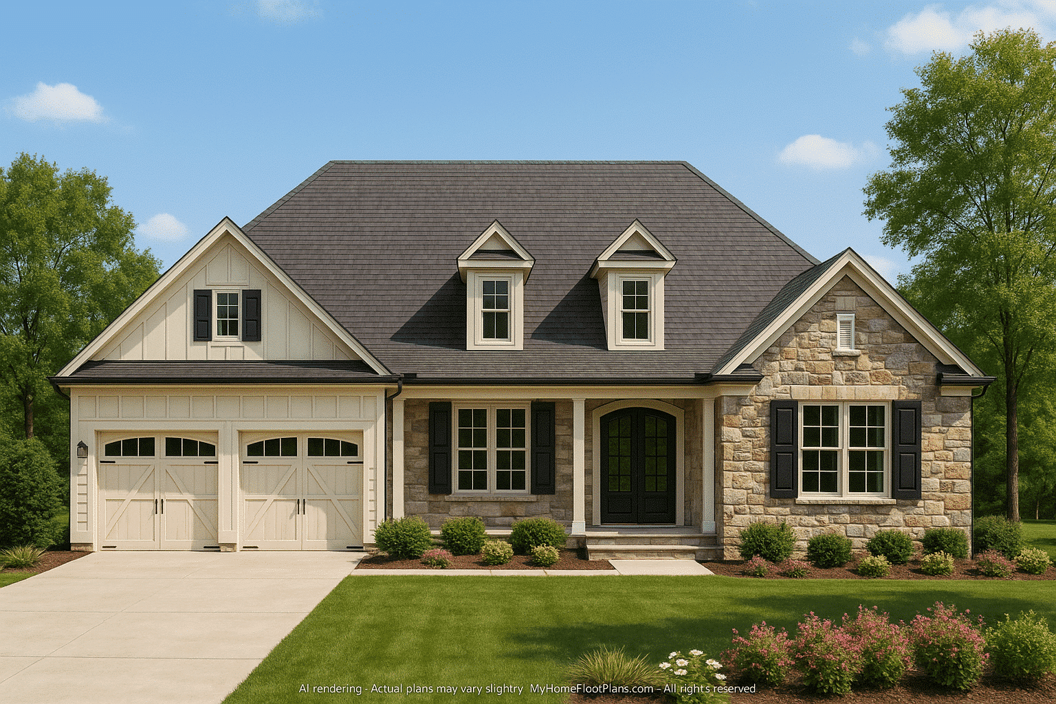 Custom Home Floor Plan with Spacious Layout and Stunning CAD Designs