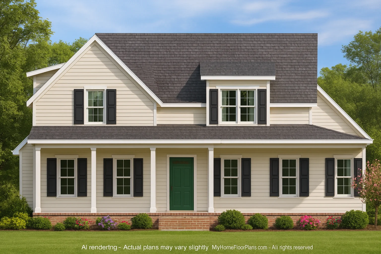 Custom House Plan with Floor Plan, Blueprint, CAD & Designs