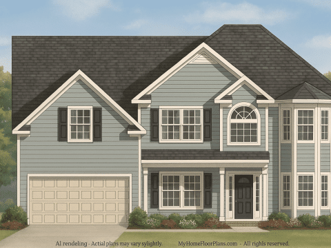 Discover this elegant 4-bedroom house plan with 3,221 heated sq. ft., flexible floor plan, and detailed CAD blueprints—ideal for modern families.