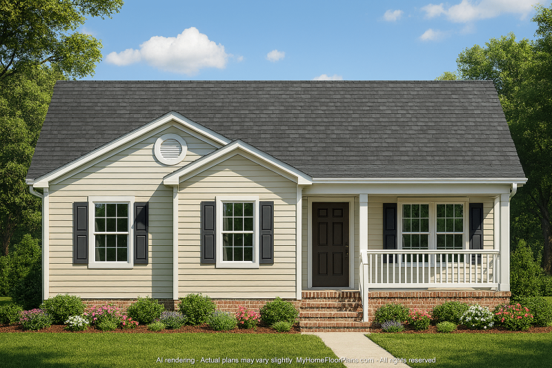 Efficient 5-Bedroom House Plan with CAD Files & Functional Blueprint
