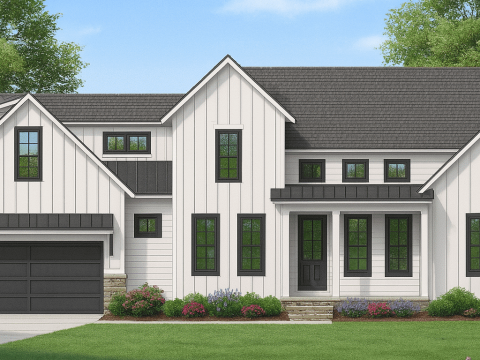 Effortlessly Modern Floor Plan Home Blueprint CAD for Designers