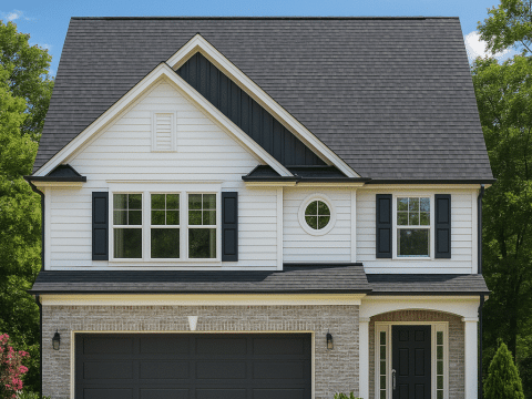 Elegant 2-Story House Plan with Craftsman-Inspired Design