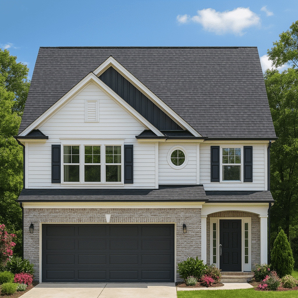 Elegant 2-Story House Plan with Craftsman-Inspired Design