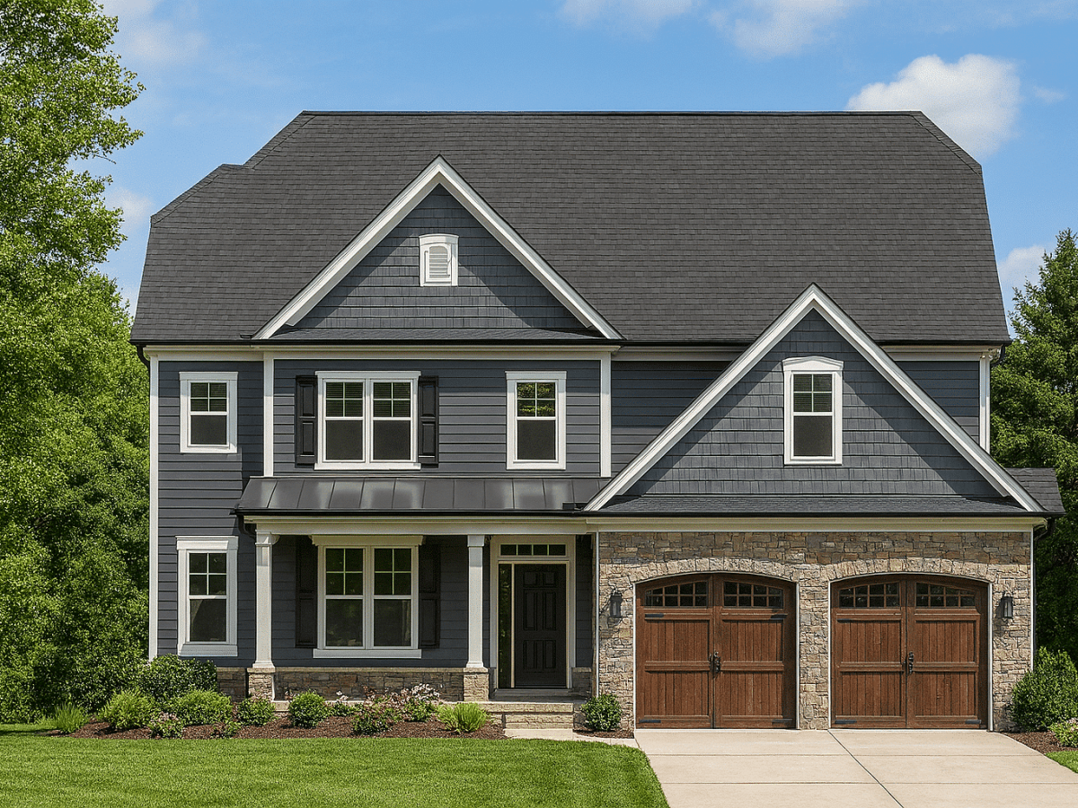 Elegant 2-Story House Plan with Detailed CAD Designs