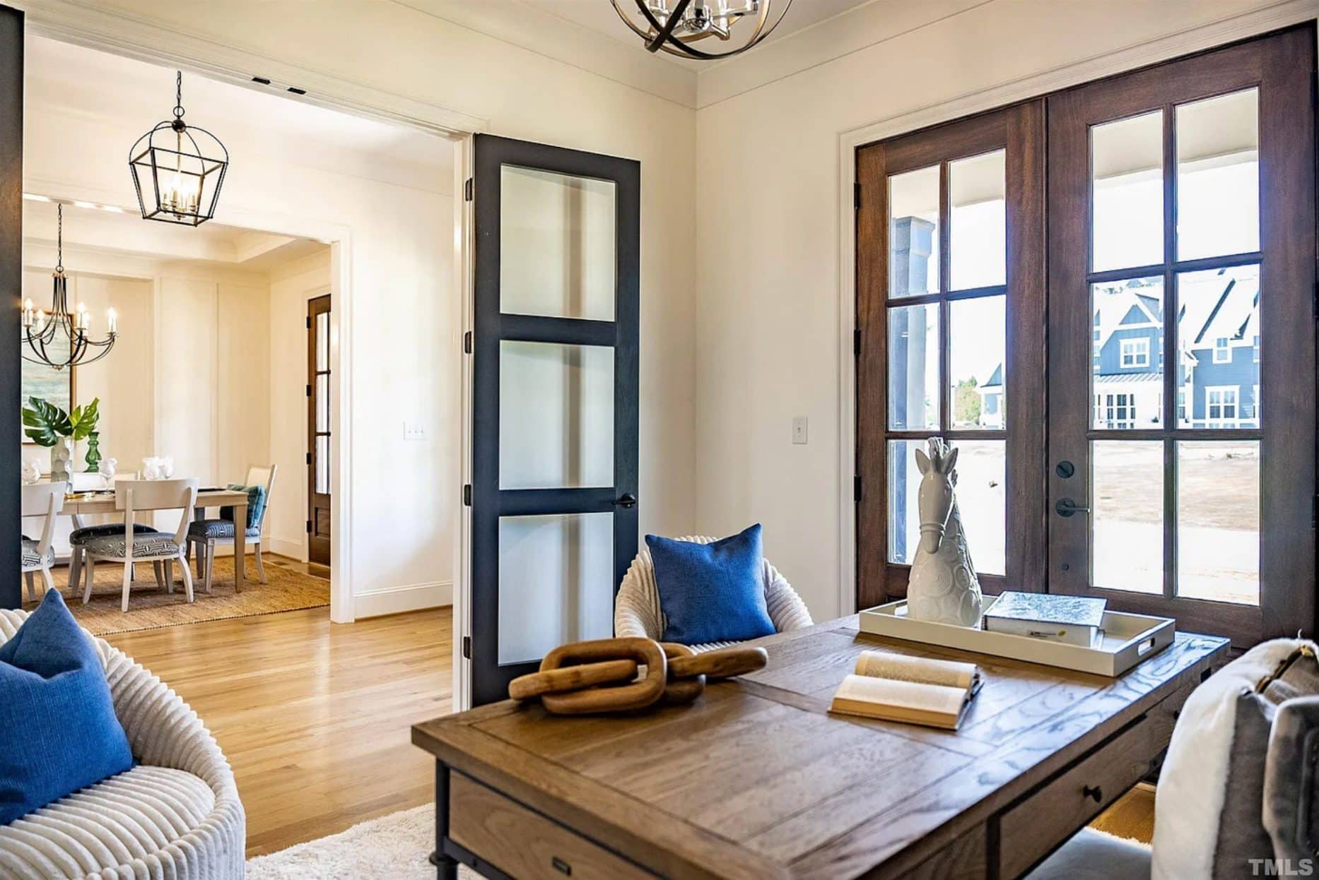 Elegant 3-Floor House Plan with Modern Farmhouse Charm