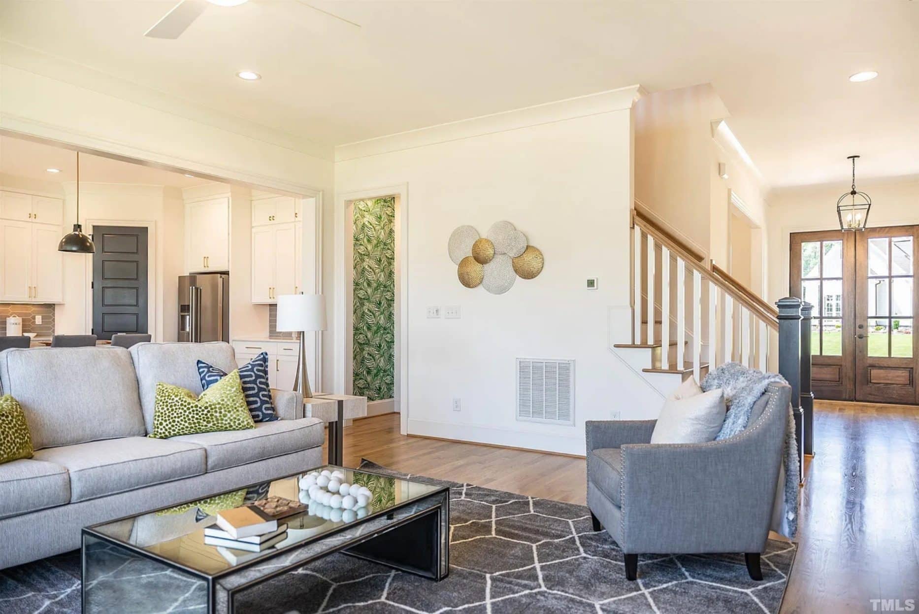 Elegant 3-Floor House Plan with Modern Farmhouse Charm