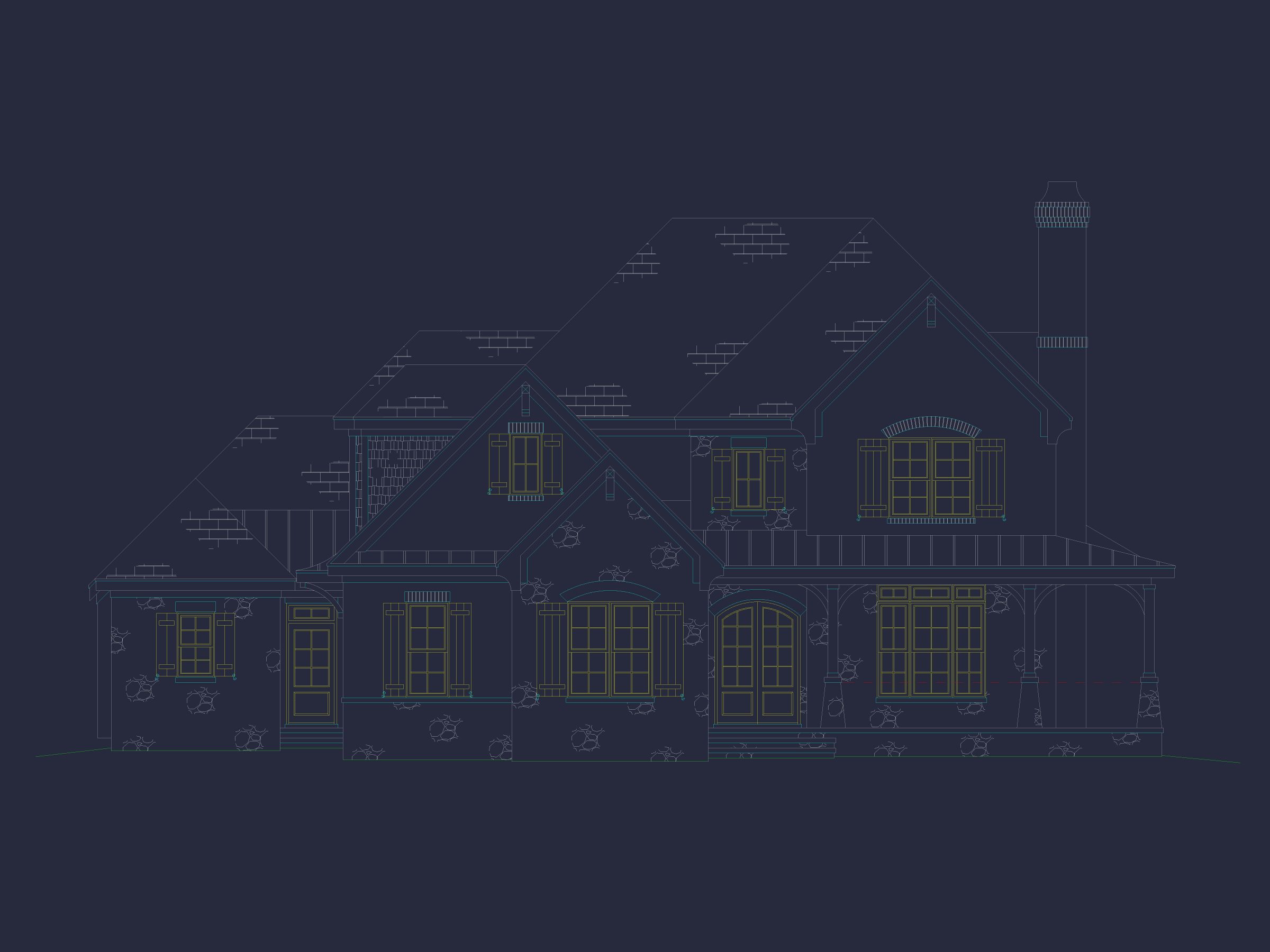 Elegant 3-Story House Plan with Craftsman Architecture & Bonus Spaces (13)