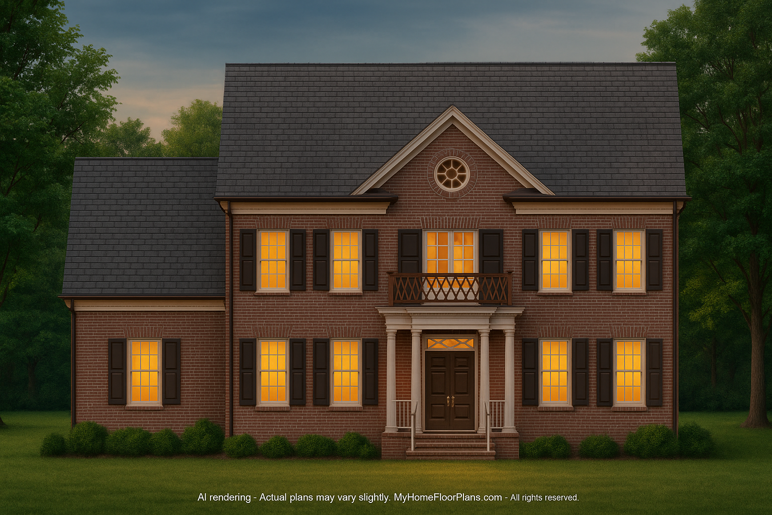 Elegant 3.5-Story House Plan with CAD Blueprints & Traditional Craftsmanship