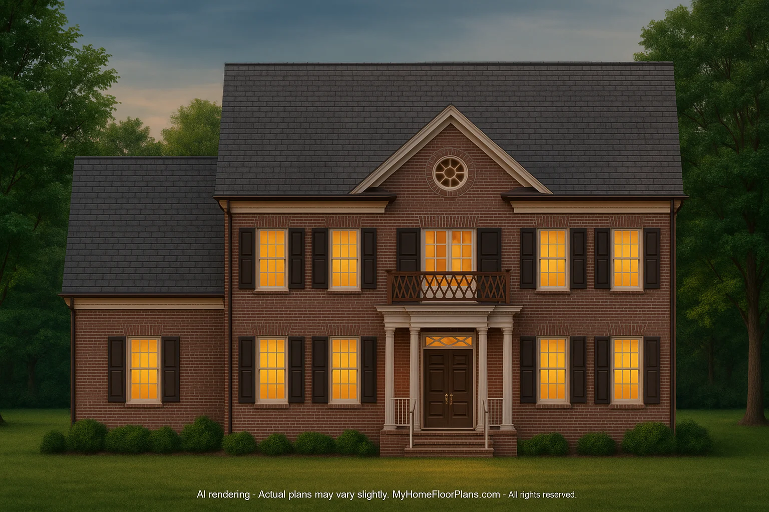 Elegant 3.5-Story House Plan with CAD Blueprints & Traditional Craftsmanship