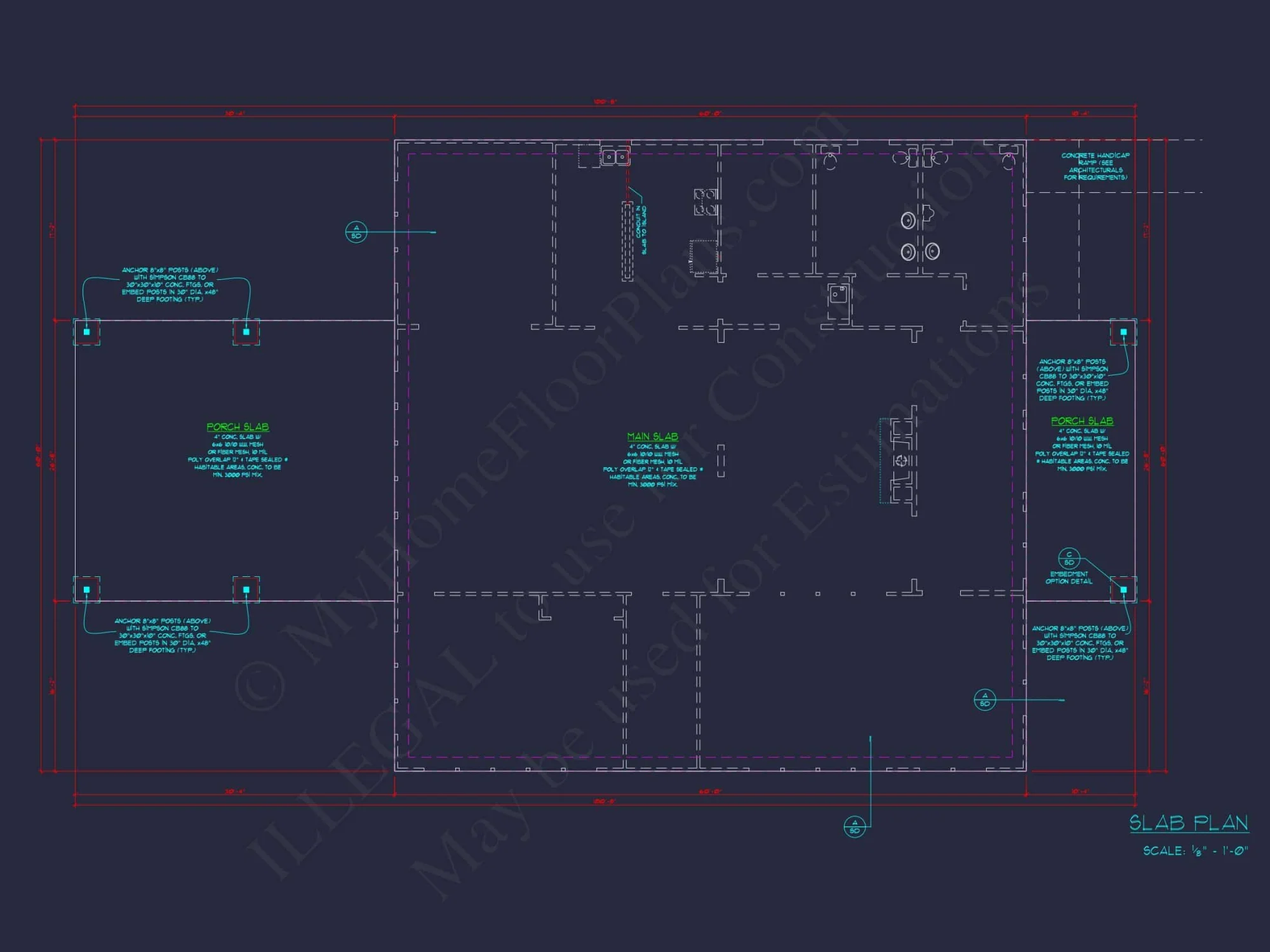 Elegant Clubhouse Floor Plan with Traditional Architecture