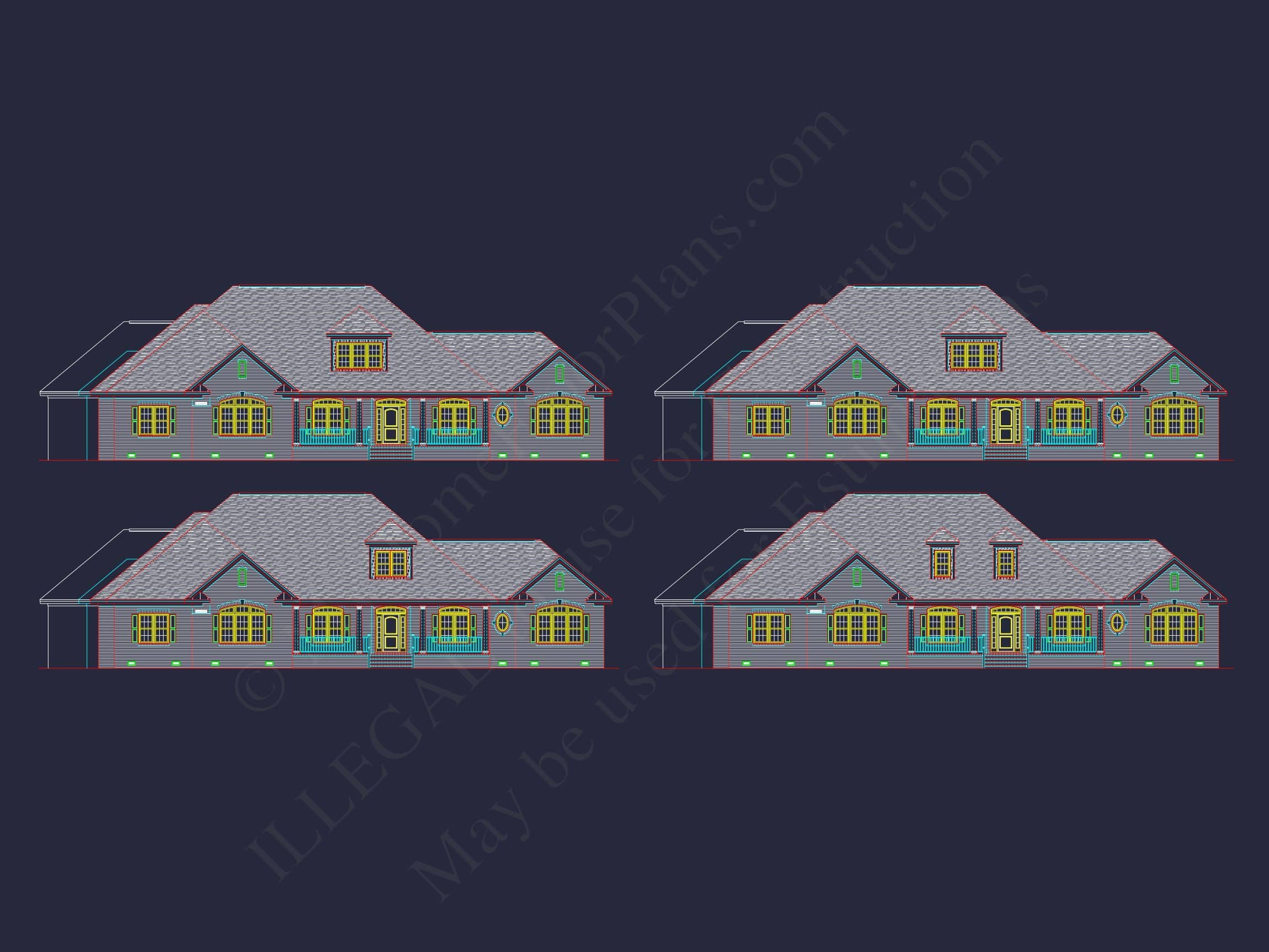 Elegant-Home-Floor-Plan-Blueprint-Designs-with-CAD-Architecture