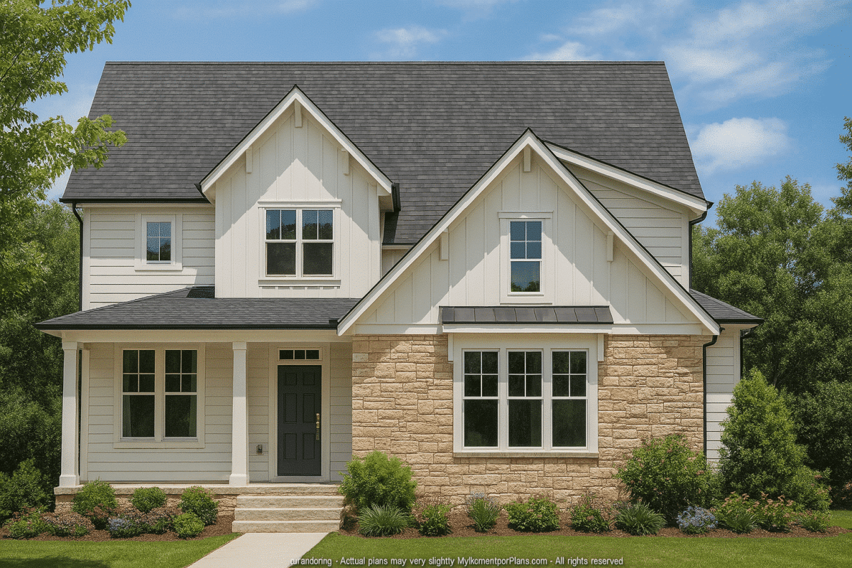 Elegant Home Floor Plan with CAD Designs & Blueprint Features