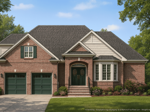 Elegant Home Plan with 2 Stories,CAD Blueprints,and Design Features
