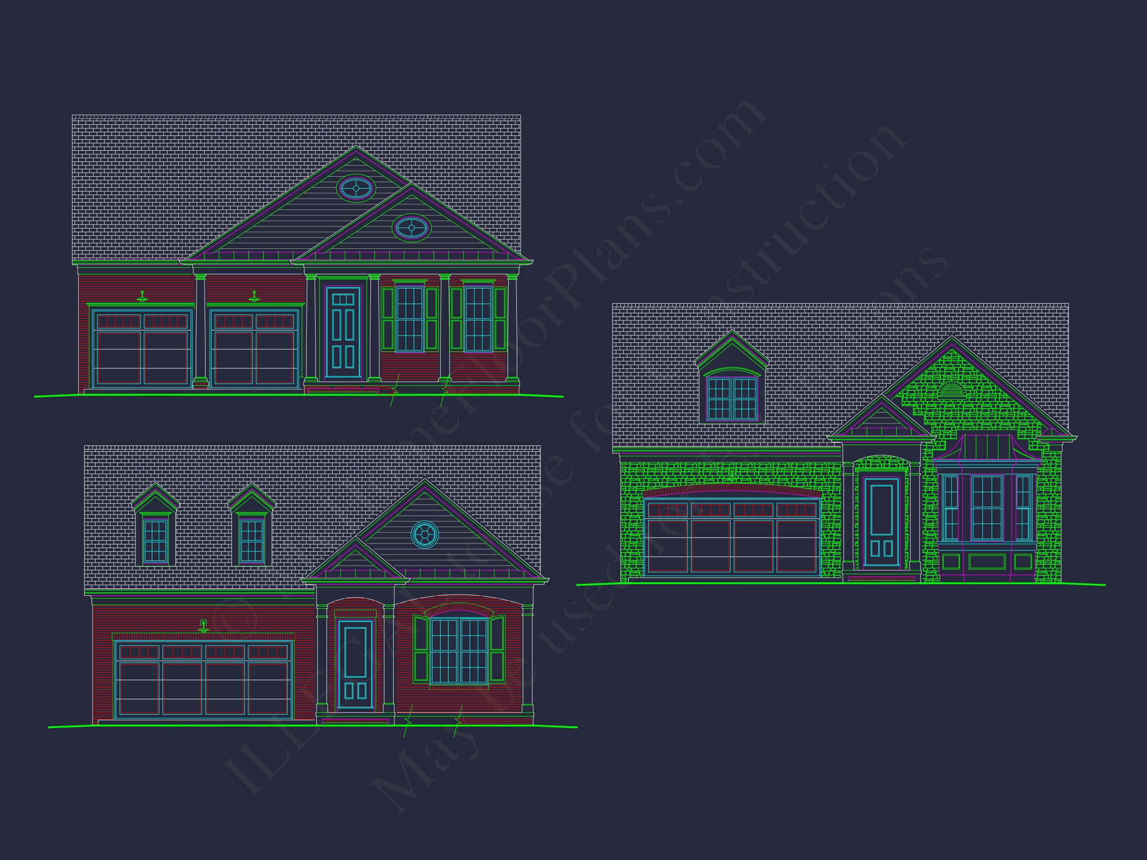 Elegant-Home-Plan-with-Detailed-Blueprint-and-Modern-CAD-Designs
