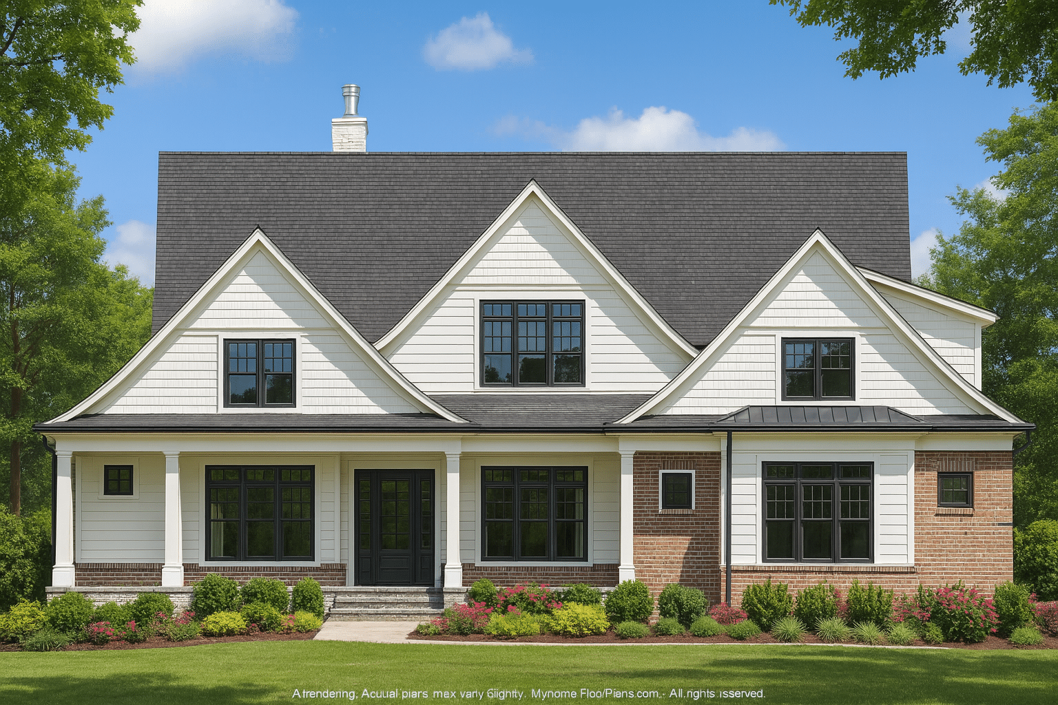 Elegant Shingle Style Home Plan with 5 Beds and CAD Designs