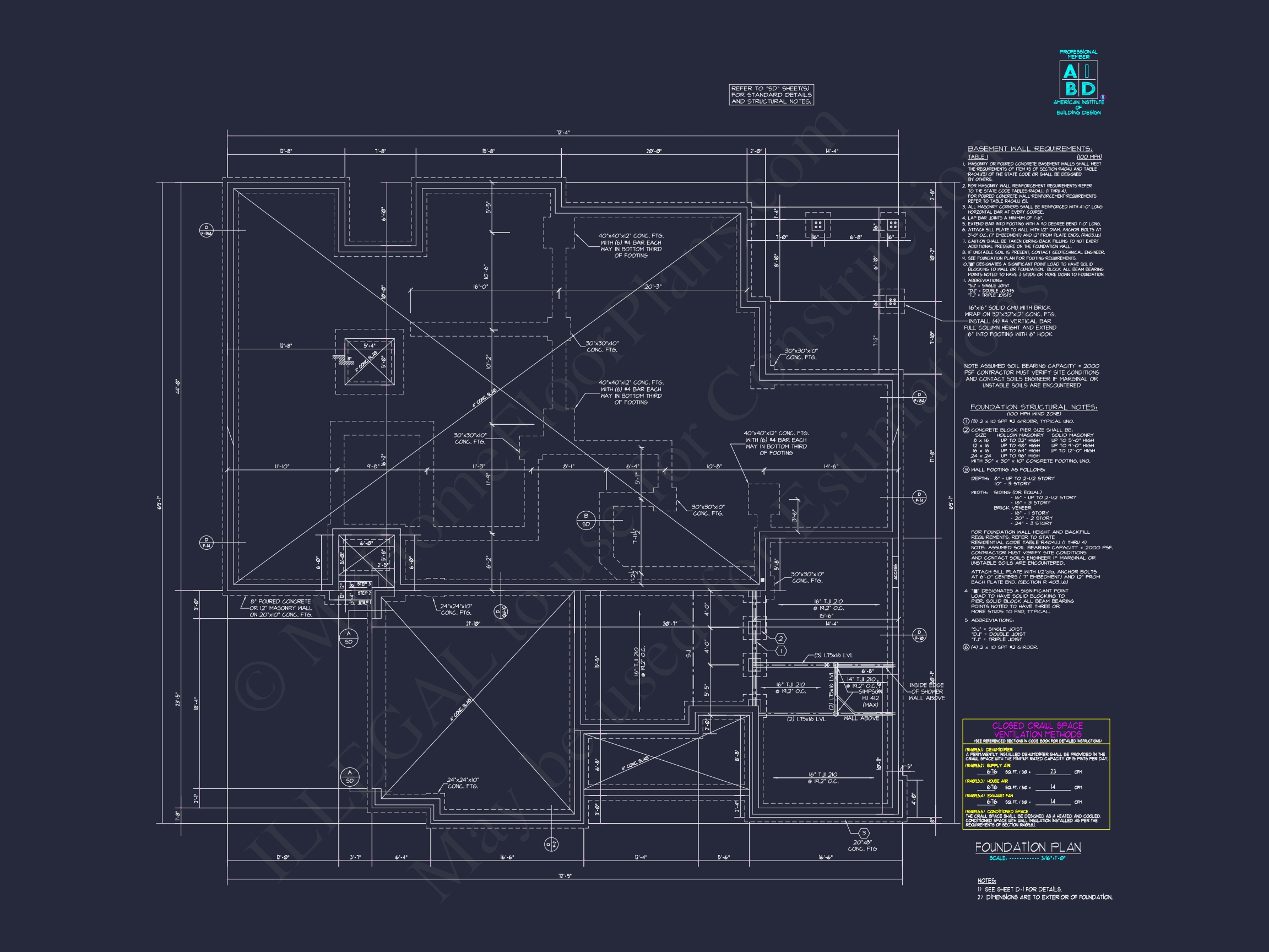 Elegant Two-Story House Plan with Modern Architectural Designs