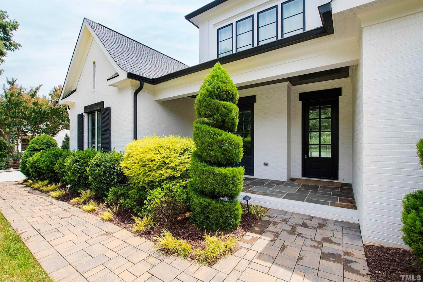 Elegant Two-Story House Plan with Modern Architectural Designs