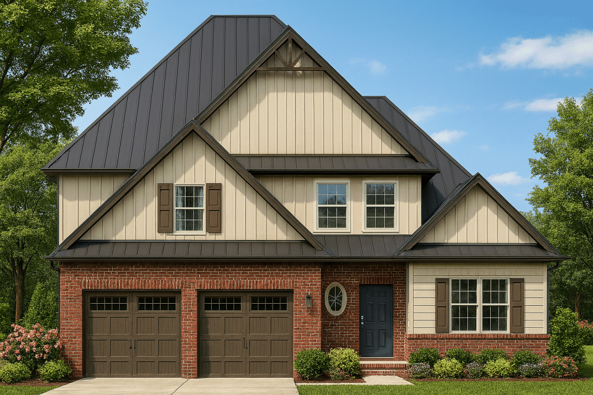 Exceptional 2-Story Craftsman House Plan with 4 Bedrooms and CAD Designs