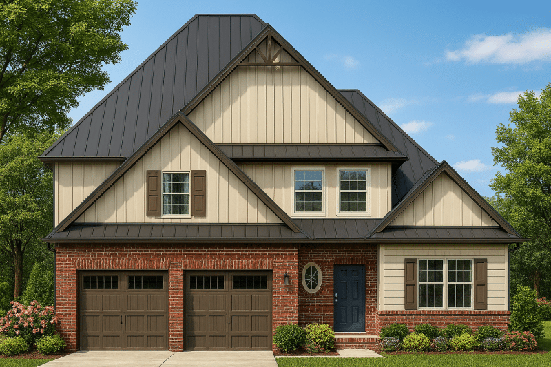 Exceptional 2-Story Craftsman House Plan with 4 Bedrooms and CAD Designs