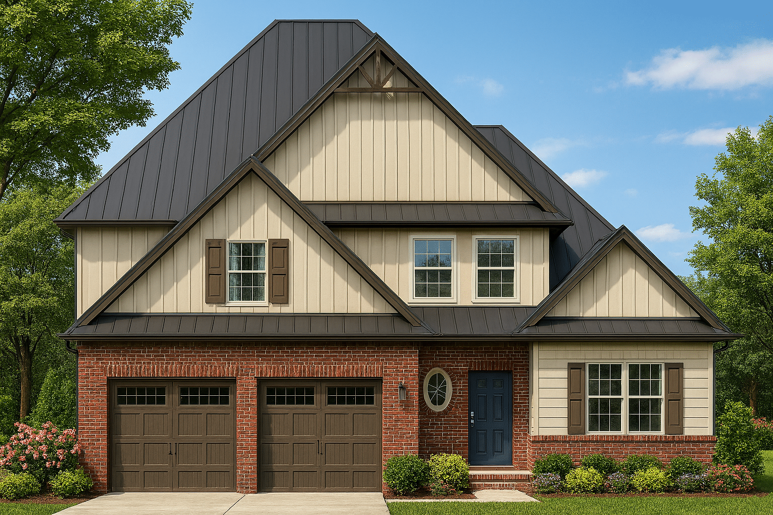 Exceptional 2-Story Craftsman House Plan with 4 Bedrooms and CAD Designs