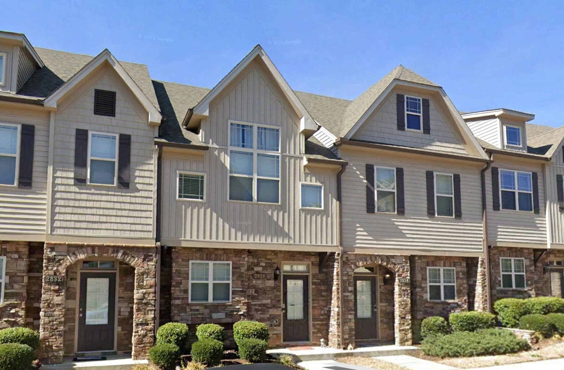 Flexible Townhome Floor Plan for 3–6 Units with CAD Designs