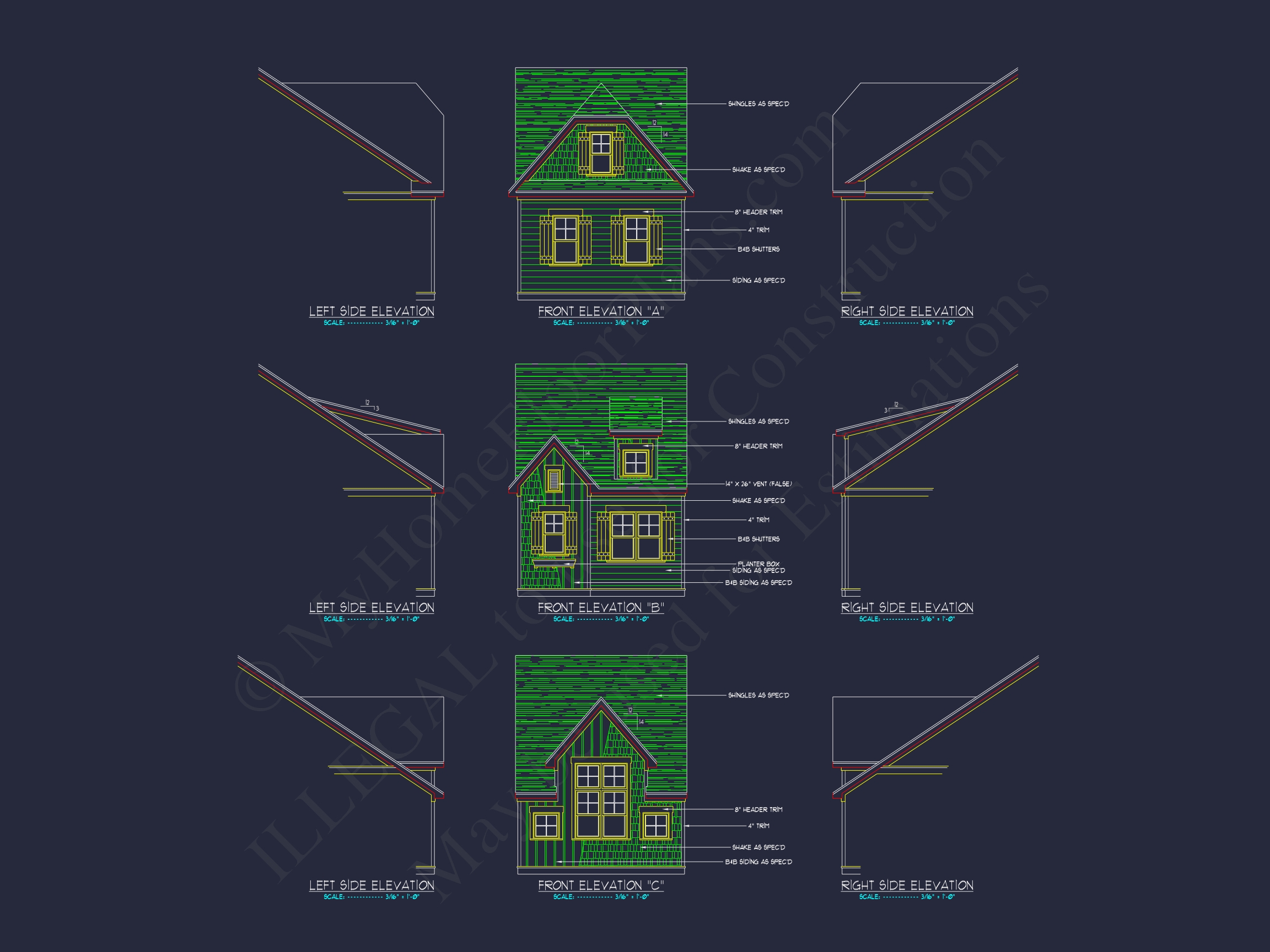 Flexible Townhome Floor Plan for 3–6 Units with CAD Designs