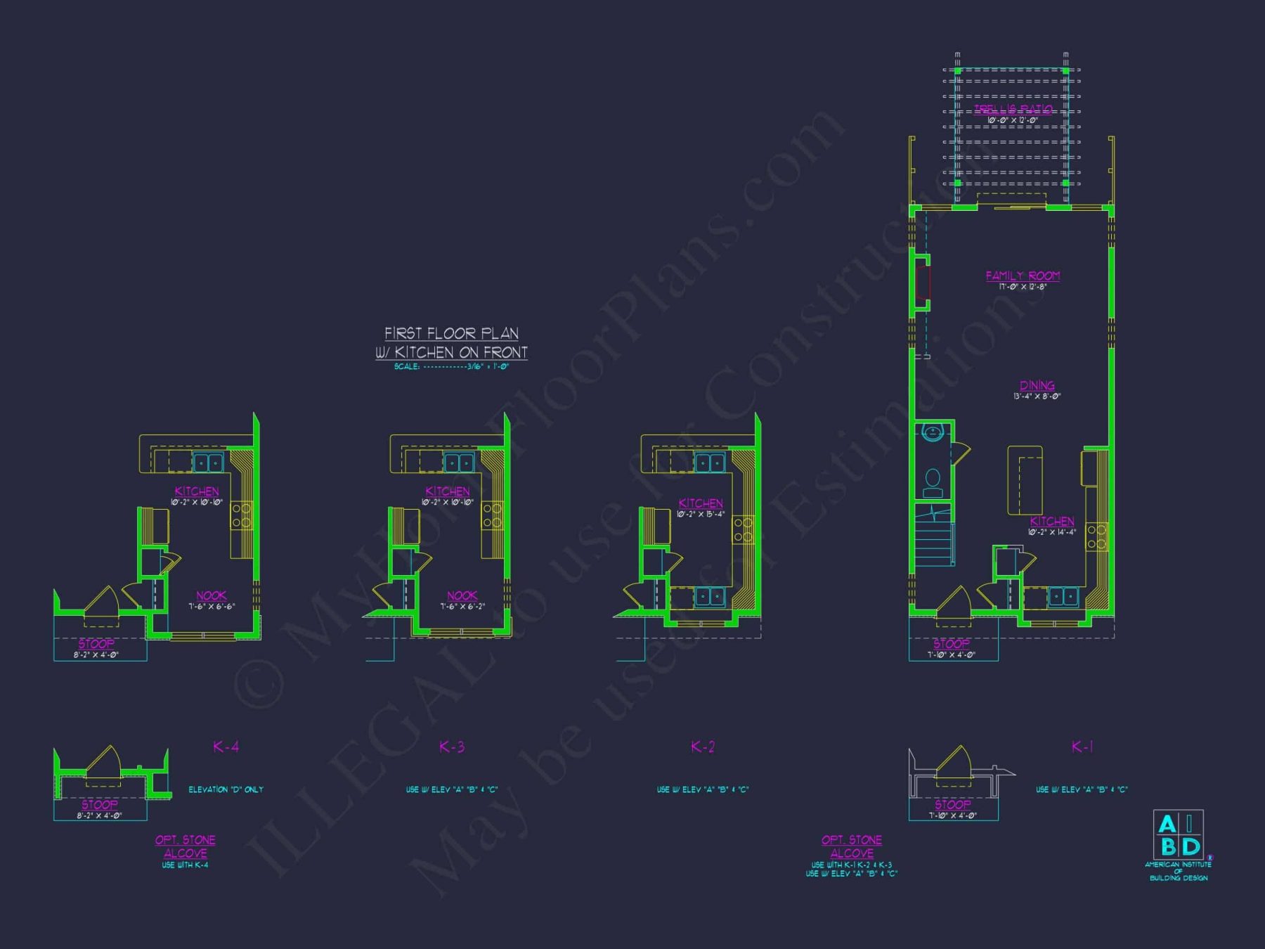 Flexible Townhome Floor Plan for 3–6 Units with CAD Designs