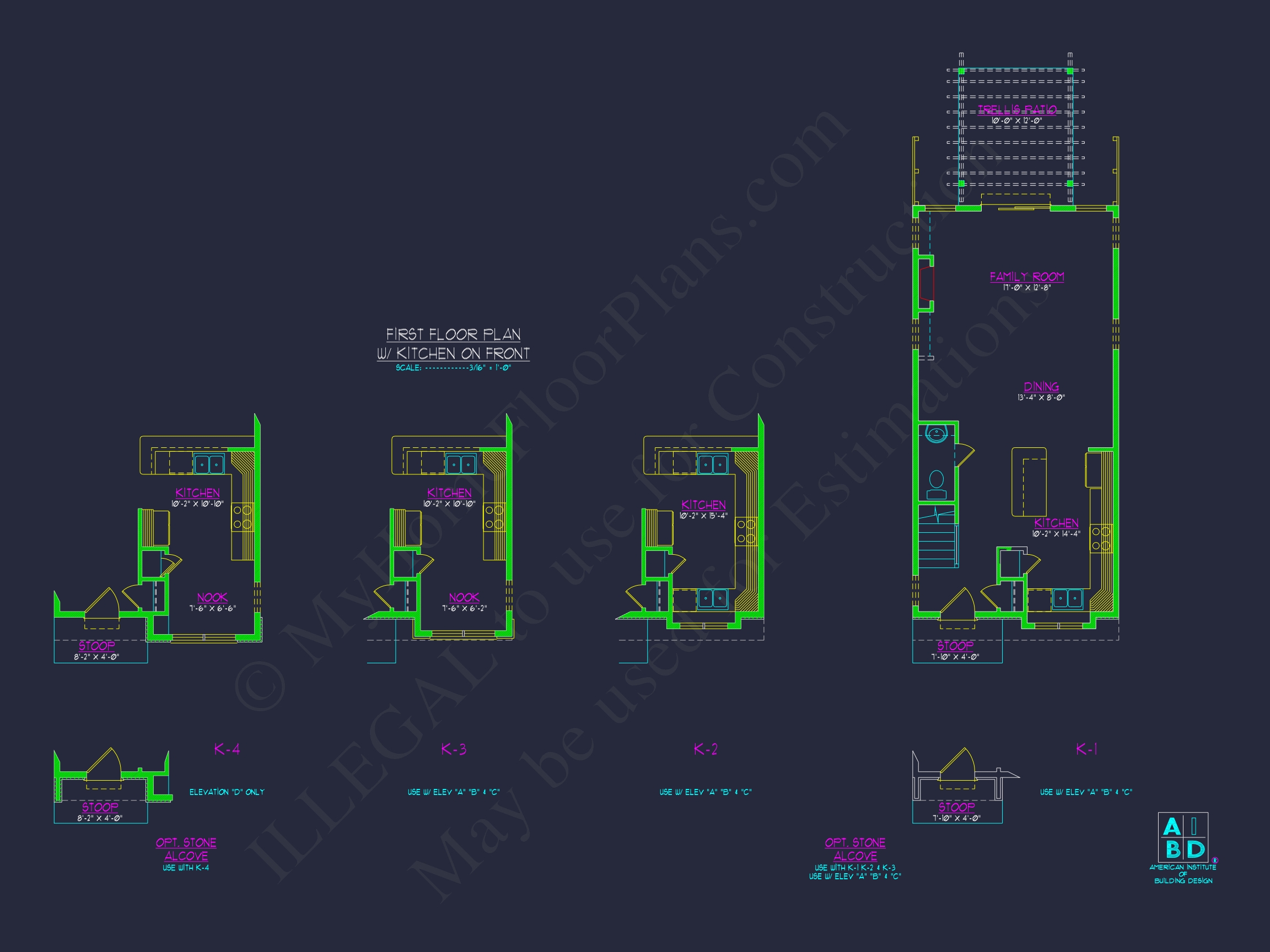 Flexible Townhome Floor Plan for 3–6 Units with CAD Designs