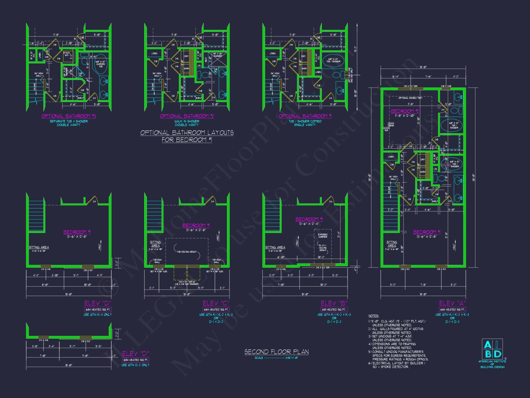 Flexible Townhome Floor Plan for 3–6 Units with CAD Designs