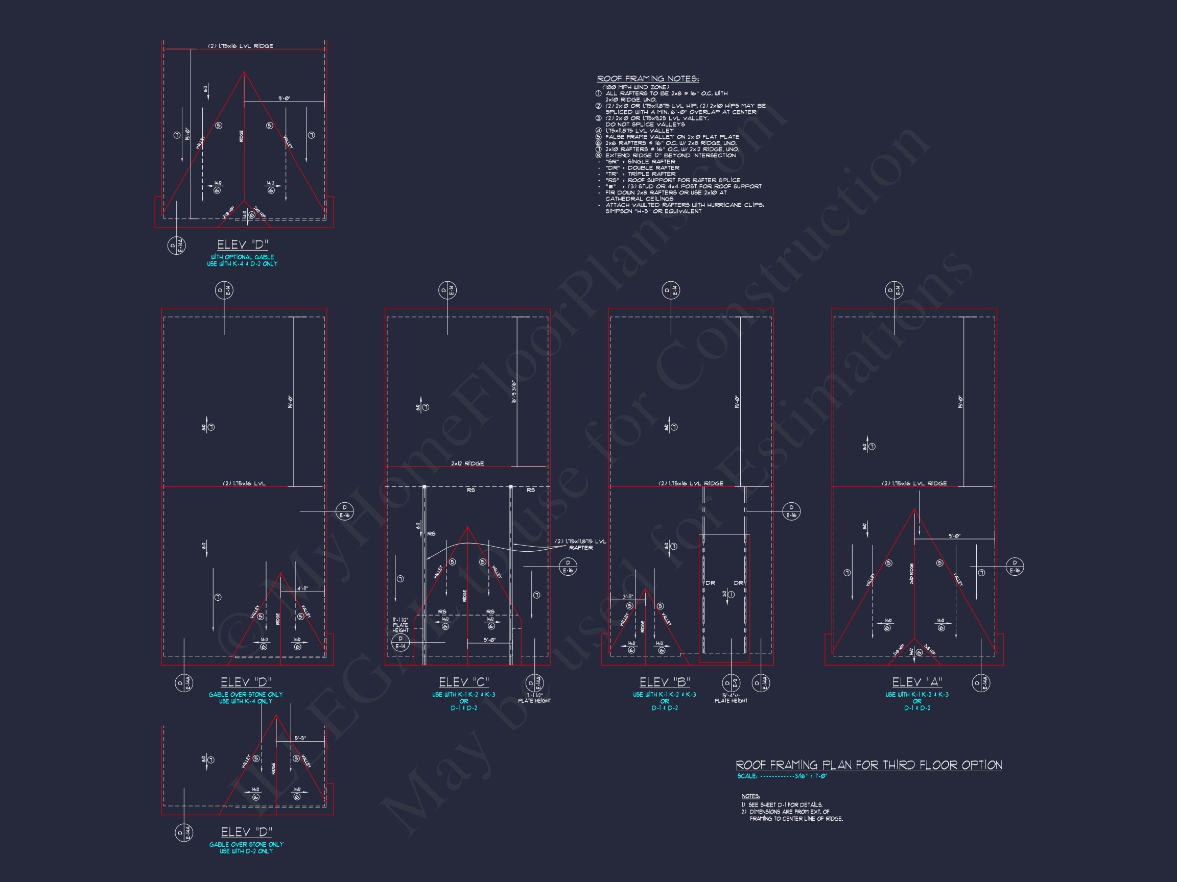 Flexible Townhome Floor Plan for 3–6 Units with CAD Designs