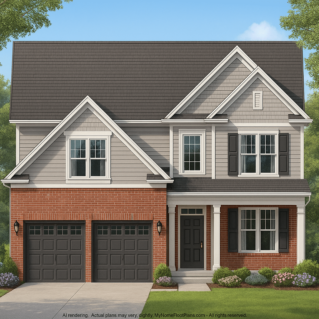 IMPORTANT Make the house as realistic as possible, landscape orientation, and display entire house. Do not off right or left side of house!