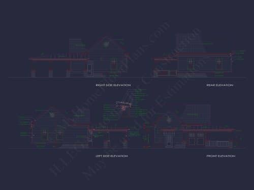 Versatile House Plan with Garage Workshop & Vaulted Ceilings