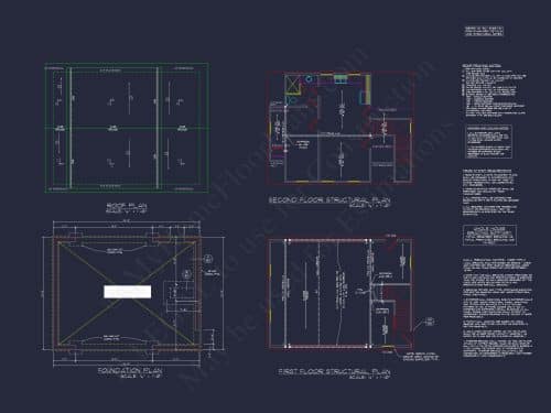 Affordable 2-Story Garage Plan with Living Space and CAD Designs