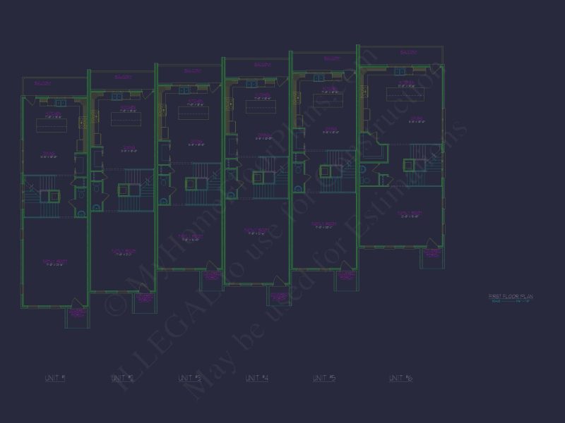 Elegant Multi-Level Home Plans: Floor Blueprints and CAD Designs