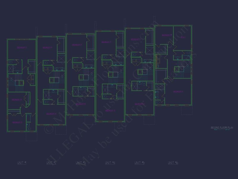 Elegant Multi-Level Home Plans: Floor Blueprints and CAD Designs