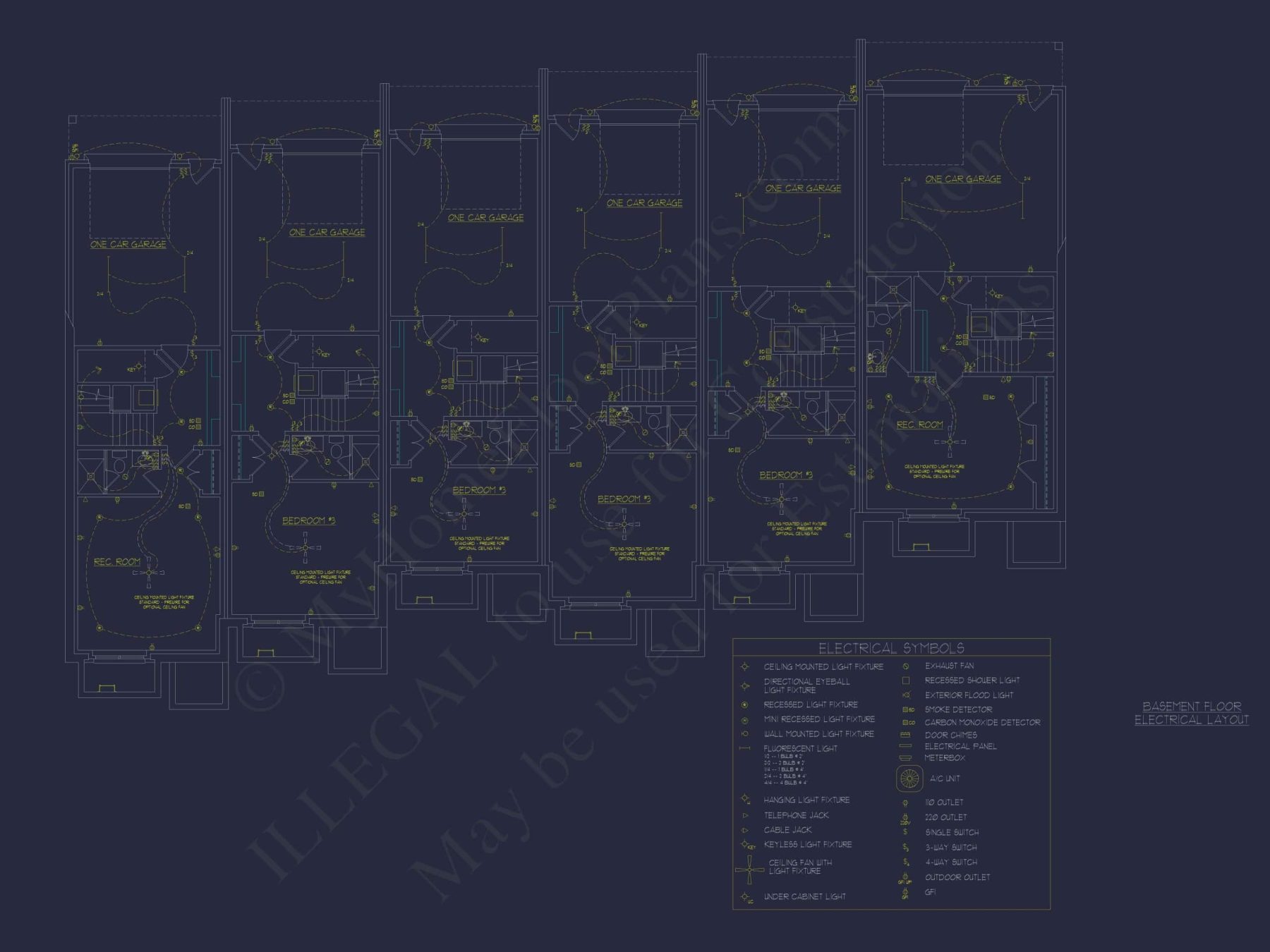 Elegant Multi-Level Home Plans: Floor Blueprints and CAD Designs