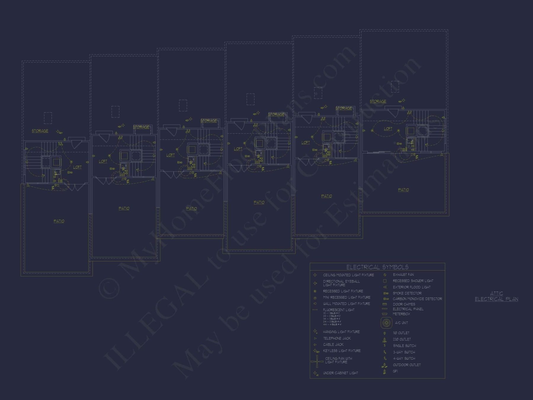 Elegant Multi-Level Home Plans: Floor Blueprints and CAD Designs
