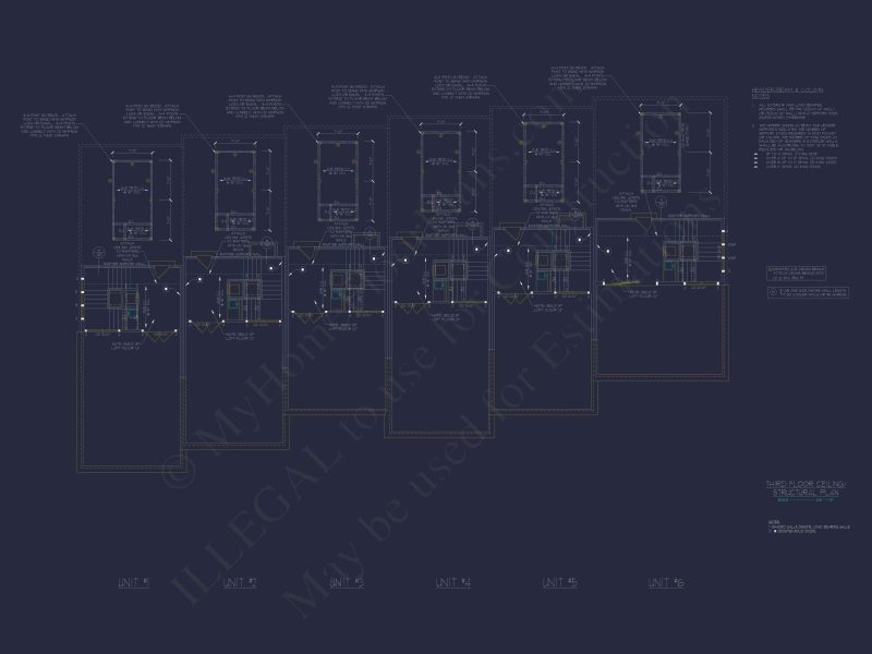 Elegant Multi-Level Home Plans: Floor Blueprints and CAD Designs