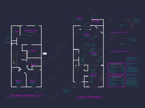 Redwood Townhome Plan | 3 Bedrooms, 2.5 Baths, 1516 Sq Ft of Modern Living