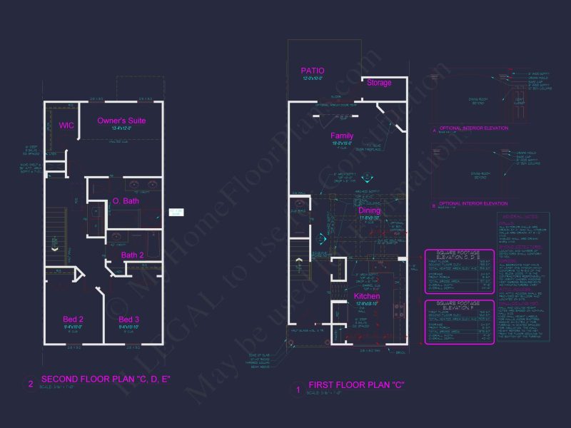 Redwood Townhome Plan | 3 Bedrooms, 2.5 Baths, 1516 Sq Ft of Modern Living
