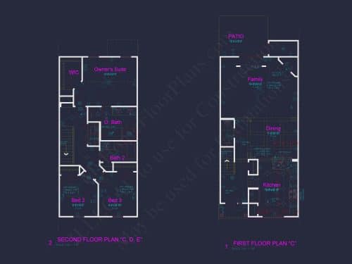Redwood Townhome Plan | 3 Bedrooms, 2.5 Baths, 1516 Sq Ft of Modern Living