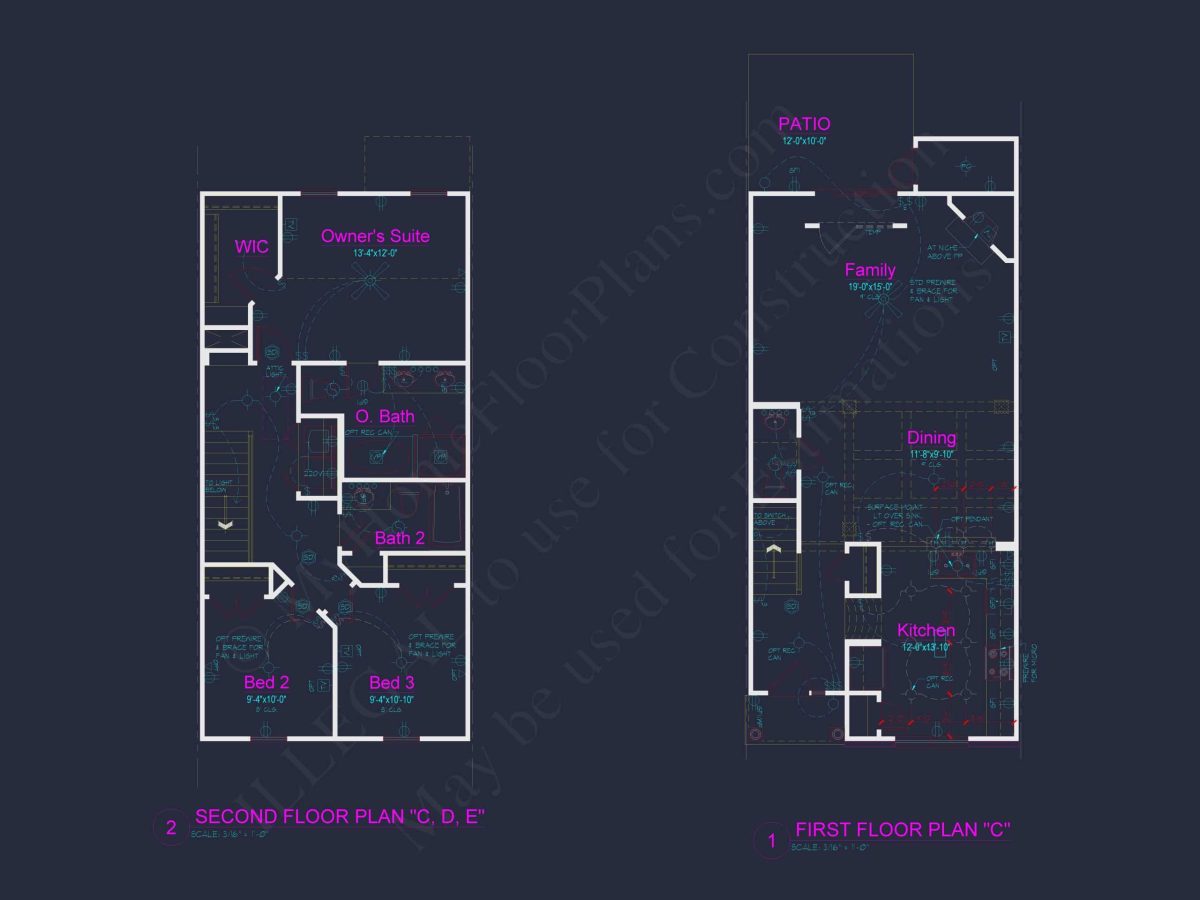 Redwood Townhome Plan | 3 Bedrooms, 2.5 Baths, 1516 Sq Ft of Modern Living